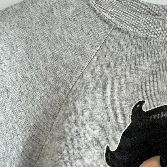 ORIGINAL RARE Vintage 1995 Betty Boop Workout Sweatshirt Silver Star Aerobics - Picture 6 of 14